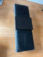 Rechthoekige hocker met houtenblad, Ophalen, Minder dan 45 cm, Gebruikt, 75 cm of meer