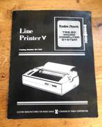 Radio Shack Line Printer V handleiding - Tandy, Ophalen of Verzenden, Tandy Radioshack
