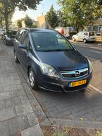 Opel Zafira 1.8 2006 Grijs 7 persoons!!!!, Auto's, 74 €/maand, 4 cilinders, Origineel Nederlands, 1200 kg