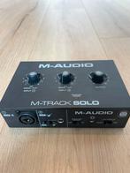 M-audio m-track solo audio interface, Ophalen of Verzenden, Zo goed als nieuw