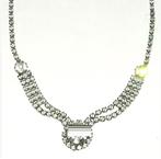 Kristallen Glazen Armband Ketting Armbanden Oorbellen, Antiek en Kunst, Antiek | Glas en Kristal, Ophalen of Verzenden