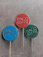 3 x speldje BACO koffie, Verzamelen, Speldjes, Pins en Buttons, Gebruikt, Ophalen of Verzenden