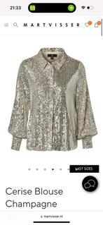 Mart Visser - Cerise Blouse Champagne kleur maat 46, Ophalen, Mart Visser, Beige, Maat 46/48 (XL) of groter