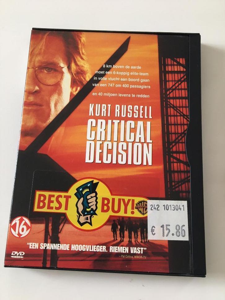DVD Critical Decision, Cd's en Dvd's, Dvd's | Actie, Gebruikt, Alle leeftijden, Ophalen of Verzenden