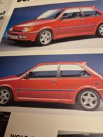 Wolf tuner Ford Fiesta mk3 brochure izgst, Ophalen of Verzenden, Zo goed als nieuw, Ford