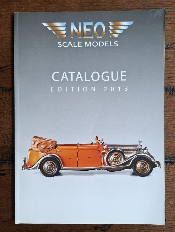 Catalogus van Neo Scale models 2013, Boeken, Catalogussen en Folders, Zo goed als nieuw, Catalogus, Ophalen of Verzenden