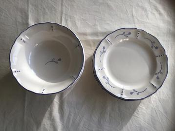 Ikea servies blauwe bloem. beschikbaar voor biedingen