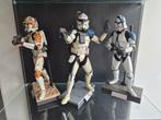 Hot toys / sideshow captain rex, commander cody en 501st dlx, Verzamelen, Star Wars, Ophalen of Verzenden, Zo goed als nieuw