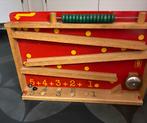 Houten Knikkerbaan met Rekenfunctie, Ophalen of Verzenden, Gebruikt, Bouwen