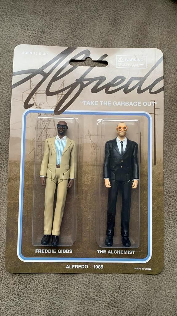 UNIEK Alfredo Action Figures - Freddie Gibbs & The Alchemist, Verzamelen, Poppen, Nieuw, Pop, Ophalen of Verzenden