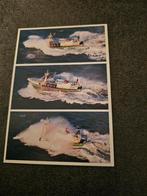 Ansichtkaart vissersboot op volle zee, Verzamelen, Ophalen of Verzenden, Motorboot, Kaart, Foto of Prent