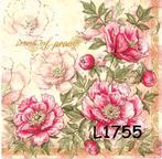 Servetten decoupage/bullet journal – Voorjaar – L1755, Verzenden, Nieuw, Materiaal