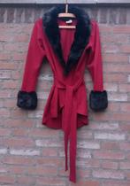 Wijn rood 50's style retro jasje Heart of Haute M / 38, Kleding | Dames, Heart of Haute, Ophalen of Verzenden, Zo goed als nieuw
