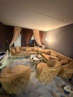 Nieuw Bankstel - Nooit Gebruikt!, Nieuw, Ophalen of Verzenden, Rechte bank, Stof