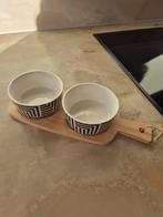 Leuke serveerset met 2 schaaltjes, Huis en Inrichting, Keuken | Keukenbenodigdheden, Ophalen of Verzenden, Nieuw