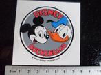 sticker disney boekenclub Donald Duck Mickey, Verzenden, Zo goed als nieuw, Strip of Tekenfilm