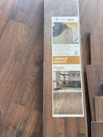 Robuust Laminaat Lundia (donker) - 40 m2 - incl. ondervloer, Ophalen, Gebruikt, 50 tot 150 cm, 10 m² of meer