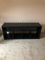 Ikea kast Kallax zwart, Ophalen, Zo goed als nieuw, 25 tot 50 cm, Minder dan 100 cm