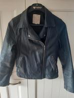 Dames leren jas mt S  Image, Ophalen of Verzenden, Zo goed als nieuw, Zwart