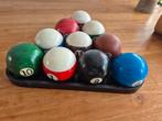 Rare find!!!  Decoratie pool set , biljart set, Sport en Fitness, Biljarten en Poolen, Ophalen, Gebruikt, Keu of Ballen