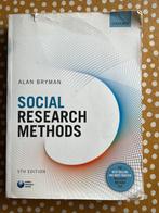 alan bryman - social research methods, Gelezen, Alan Bryman, Ophalen of Verzenden, WO