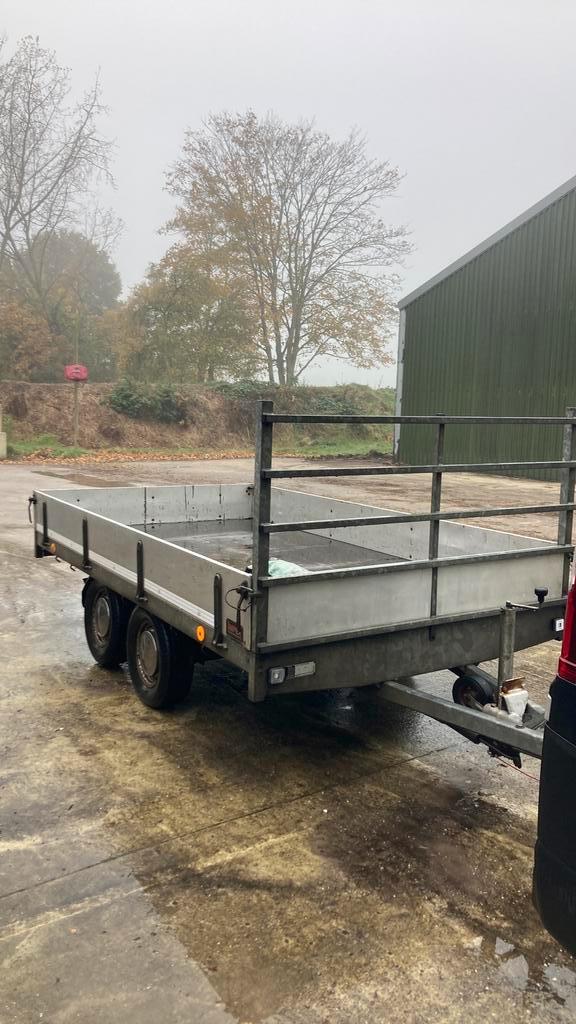 Impex aanhangwagen tandemasser, Auto diversen, Aanhangers en Bagagewagens, Gebruikt, Ophalen