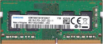 4GB 1Rx16 PC4-2400T DDR4-2400 SO-DIMM, Samsung beschikbaar voor biedingen