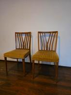 2 x Zijlstra poly-z stoelen, Hout, Gebruikt, Twee, Bruin