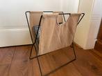 Tijdschriftbak met Canvas Zak Retro, Huis en Inrichting, Woonaccessoires | Krantenbakken en Lectuurbakken, Ophalen of Verzenden