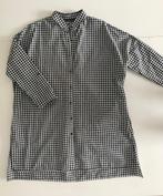 Blouse jurk Zara maat s zwart wit ruit, Kleding | Dames, Jurken, Zara, Ophalen of Verzenden, Zo goed als nieuw, Knielengte