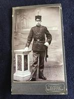 CDV, Militair, Magnee, Bergen op Zoom, Carte de Visite, Ophalen of Verzenden, Voor 1940, Gebruikt, Foto