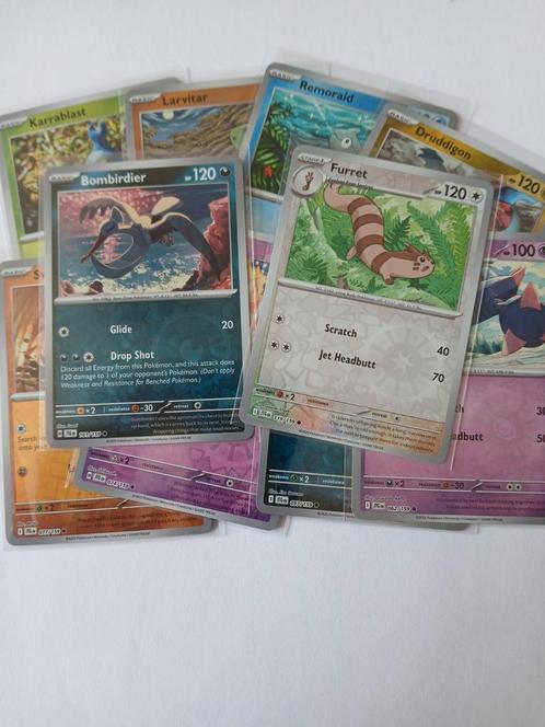 10 Glimmende Pokémonkaarten - Foil Kaarten, Hobby en Vrije tijd, Verzamelkaartspellen | Pokémon, Zo goed als nieuw, Meerdere kaarten
