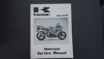 Kawasaki werkplaatshandboek Ninja ZX9R, Motoren, Handleidingen en Instructieboekjes, Kawasaki