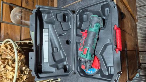 Accu-haakse slijper 20V zonder accu zonder lader, Doe-het-zelf en Verbouw, Gereedschap | Slijpmachines, Zo goed als nieuw, Haakse handslijpmachine