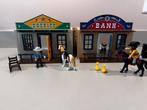 Playmobil Western 4398 (Vintage!) - Bank & Sheriff kantoor, Ophalen of Verzenden, Gebruikt, Complete set