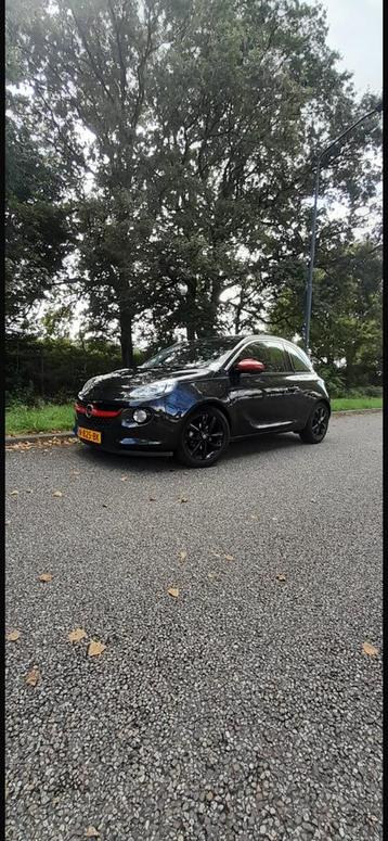 Opel ADAM 1.2 Ecoflex Start/stop 70PK 2016 Zwart beschikbaar voor biedingen