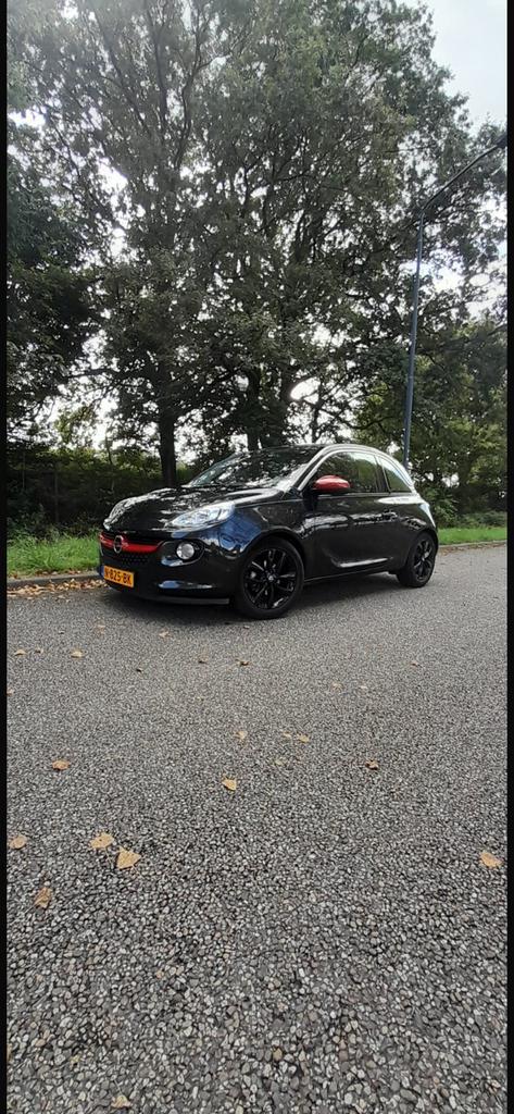 Opel ADAM 1.2 Ecoflex Start/stop 70PK 2016 Zwart, Auto's, Opel, Particulier, ADAM, Benzine, E, Hatchback, Handgeschakeld, Geïmporteerd