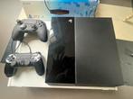 PS4 Jet Black 500 GB, Ophalen, 500 GB, Met 2 controllers, Zo goed als nieuw