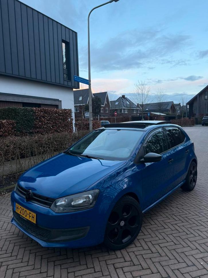 Volkswagen Polo 1.2 51KW 2011 Panoramadak APK 2027 Blauw, Auto's, Volkswagen, Particulier, Polo, Benzine, B, Hatchback, Handgeschakeld
