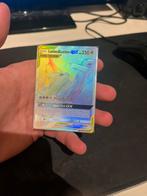 Latias & latios gx team up rainbow rare, Ophalen of Verzenden, Zo goed als nieuw, Losse kaart, Foil