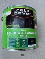 Ceta bever schuur en tuinhuis beits, zwart, 2,5 ltr, Ophalen, 5 tot 10 liter, Zwart, Nieuw