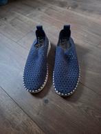 Zgan Hush Puppies blauw, schoenen dames, maat 39, instappers, Blauw, Instappers, Ophalen of Verzenden, Zo goed als nieuw