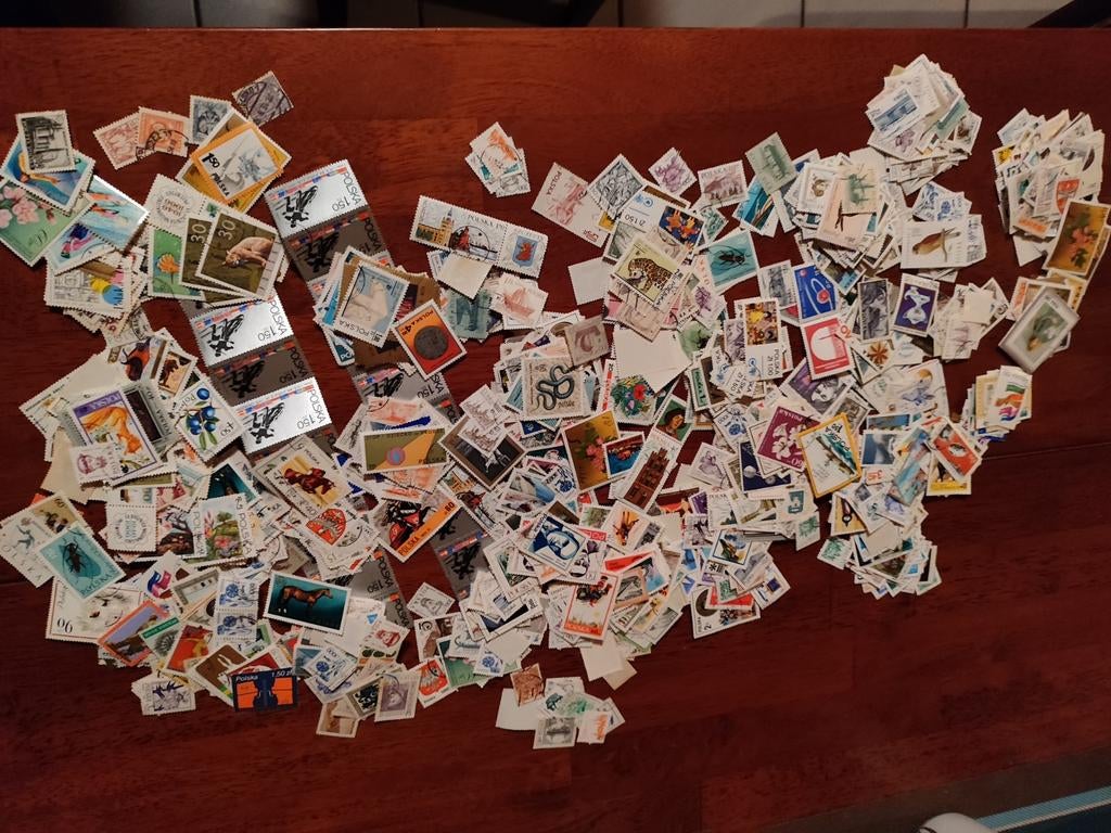 Ruim 150 gram afgeweekt Polen, Postzegels en Munten, Postzegels | Volle albums en Verzamelingen, Ophalen of Verzenden, Buitenland