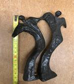 Abstract Bronzen Sculptuur - Twee Dansende figuren, Ophalen