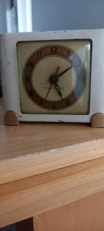 NOG ZEER MOOIE ANTIEKE ,, BEN BOLT ,, WESTERN CLOCK COMPAGNI beschikbaar voor biedingen