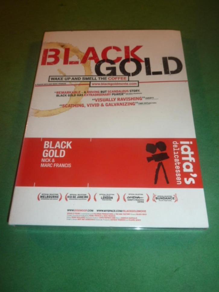 Black gold Idfa dvd koffie, Cd's en Dvd's, Dvd's | Documentaire en Educatief, Zo goed als nieuw, Overige typen, Alle leeftijden