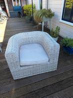 Grote rotan tuinstoel fauteuil, Zo goed als nieuw, Ophalen