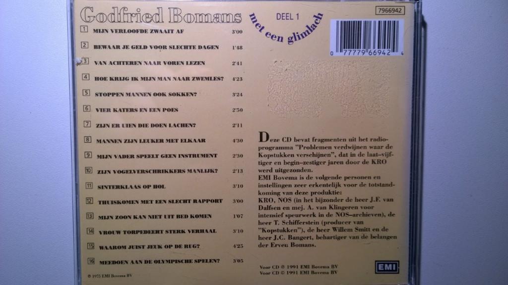 Godfried Bomans - Met een glimlach Deel 1, Ophalen of Verzenden, Zo goed als nieuw, Pop