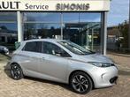 Renault ZOE R110 Iconic 41 kWh (ex Accu) (bj 2019), Gebruikt, Zwart, Met garantie (alle), Leder en Stof