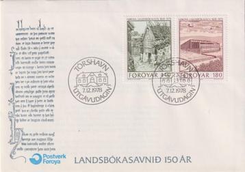 Foroyar 1978 Sa066 Bibliotheek 150 jaar gebouwen beschikbaar voor biedingen